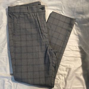 LOFT Marisa SKINNY pants Glen Plaid